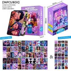 Kpop demon hunters anime lomo cards price for a set of 96 pcs