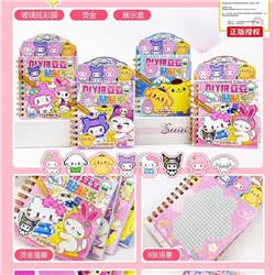 Kuromi anime sticker 40 pcs a set