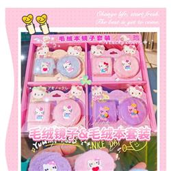 hello kitty anime Plush mirror set 20 pcs a set