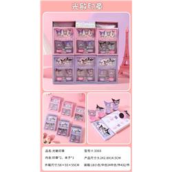 Kuromi anime seal 18pcs a set