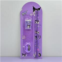 Kuromi anime pencil set 24 pcs a set