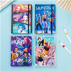 Kpop demon hunters anime notebook 4 pcs a set