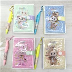Labubu anime notebook 12 pcs a set