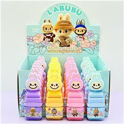 Labubu anime eraser 24 pcs a set