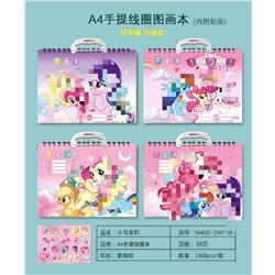 My little pony anime picture book 10pcs a set