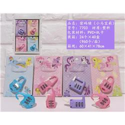 My little pony anime lock 36pcs a set
