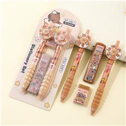 Capybara anime pencil 24pcs a set