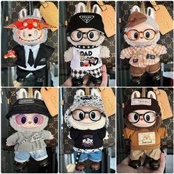Labubu anime 17cm doll change clothes (only clothes)