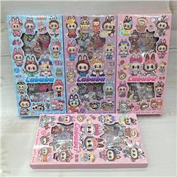 Labubu anime stickers 50pcs 12 pcs a set