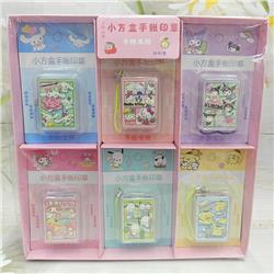 Kuromi anime seal 24pcs a set
