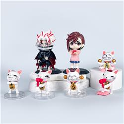 dandadan anime figure 7pcs a set
