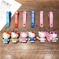 hello kitty anime keychain