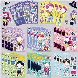 Kpop demon hunters anime stickers 8 pcs a set