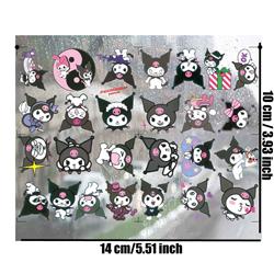 Kuromi anime 3D waterproof sticker