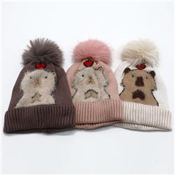 Capybara anime hat kid