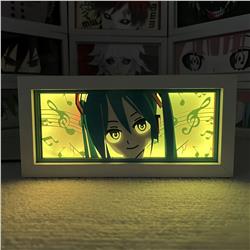 Hatsune Miku anime light lamp 16 color remote control