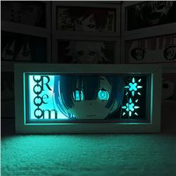 Re Zero Kara Hajimeru Isekai Seikatsu anime light lamp 16 color remote control