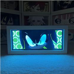 Sonic anime light lamp 16 color remote control