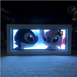 stitch anime light lamp 16 color remote control