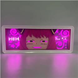 SPY×FAMILY anime light lamp 16 color remote control