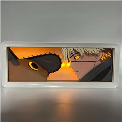 chainsaw man anime light lamp 16 color remote control