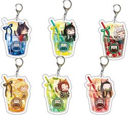 Demon slayer kimets anime keychain