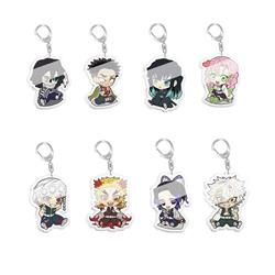 Demon slayer kimets anime keychain
