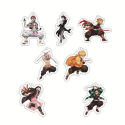 Demon slayer kimets anime keychain