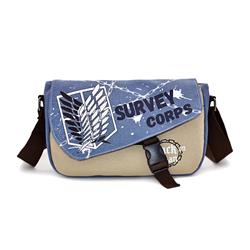 Attack on Titan anime messenger bag