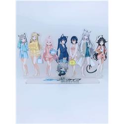 Blue archive anime standing plate