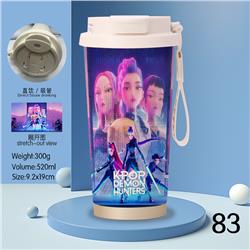 Kpop demon hunters anime coffee cup