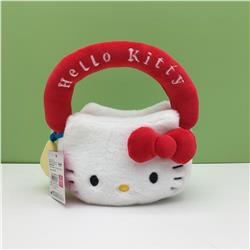 Hello kitty anime  Plush bag 17*10cm