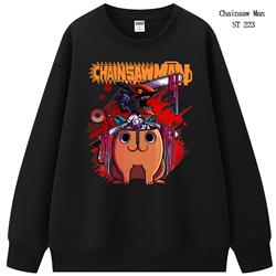 chainsaw man anime hoodie