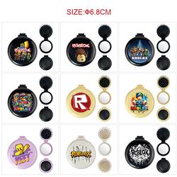 Roblox anime multi functional small mirror and comb 5 pcs a set