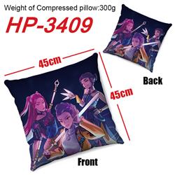 Kpop demon hunters anime cushion 45*45cm