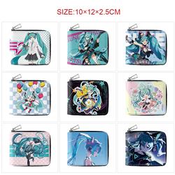 Hatsune Miku anime wallet
