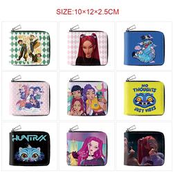 Kpop demon hunters anime wallet