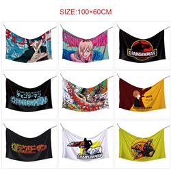 chainsaw man anime flag 100*60cm
