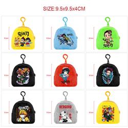 Demon slayer kimets anime plush bag