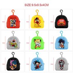 Dragon ball anime plush bag
