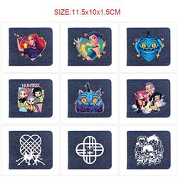 Kpop demon hunters anime wallet