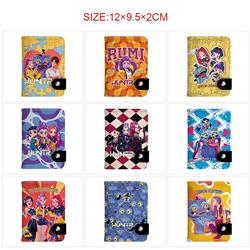 Kpop demon hunters anime wallet