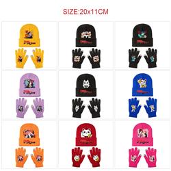 Dandadan anime hat and glove set