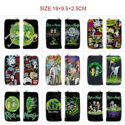 Rick and Morty anime wallet