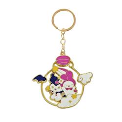 Kuromi anime keychain