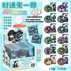 Demon slayer kimets anime pin 12pcs a set 75mm