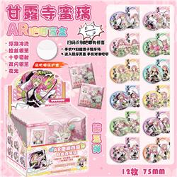Demon slayer kimets anime pin 12pcs a set 75mm