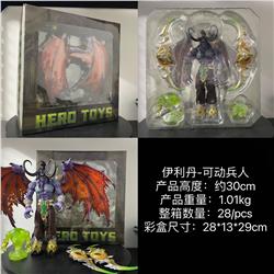 World of warcraft anime figure 30cm