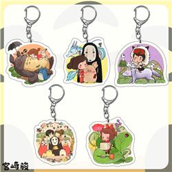 Spirited Away anime keychain