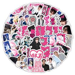 Straykids anime stickers 60pcs a set